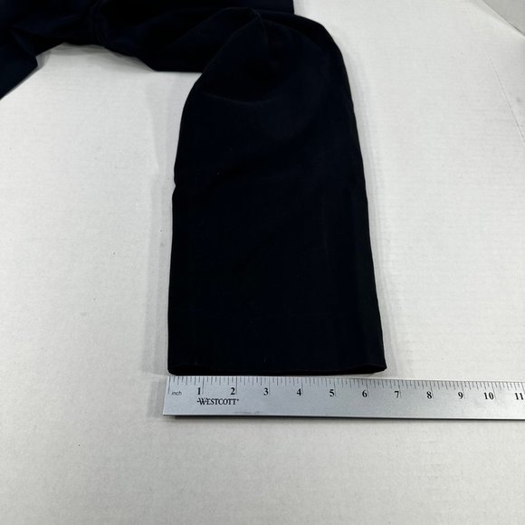 Talbots Women's Sz 4 Pant Signature Dress Slacks Two Back Pockets Black Preowned - Picture 10 of 14
